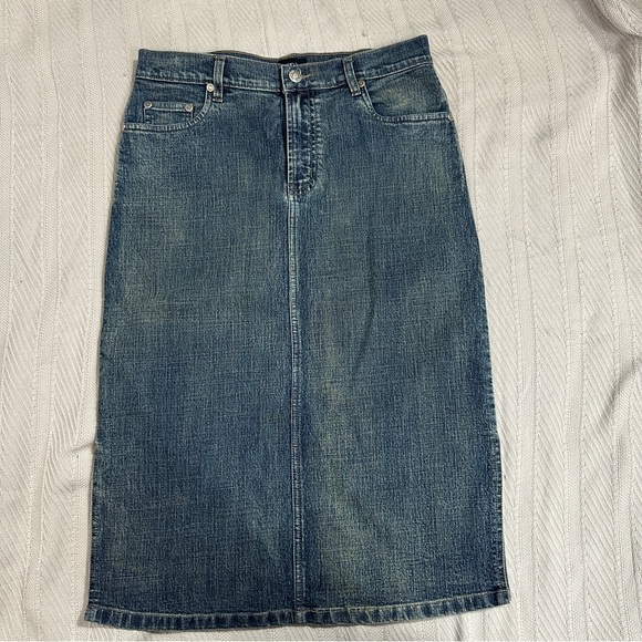 Harreds Denim Ethix jean skirt, Y2K - Picture 1 of 6